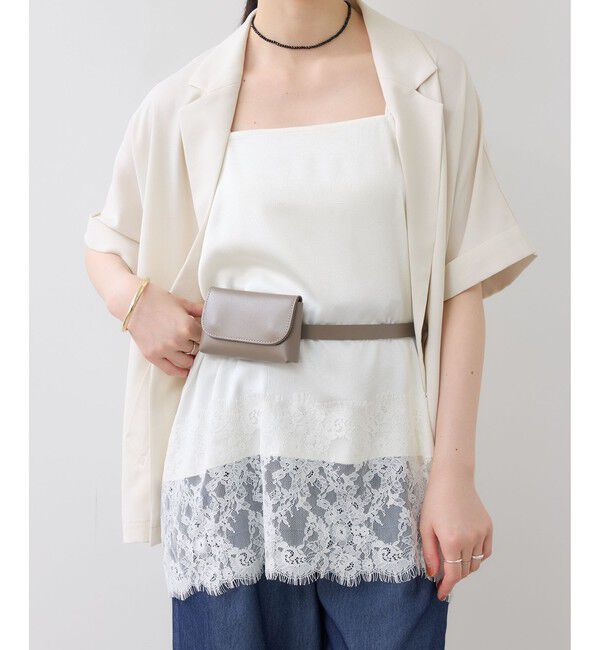 VIS「レースキャミソール」|キャミソール|