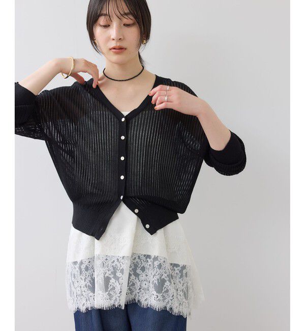 VIS「レースキャミソール」|キャミソール|