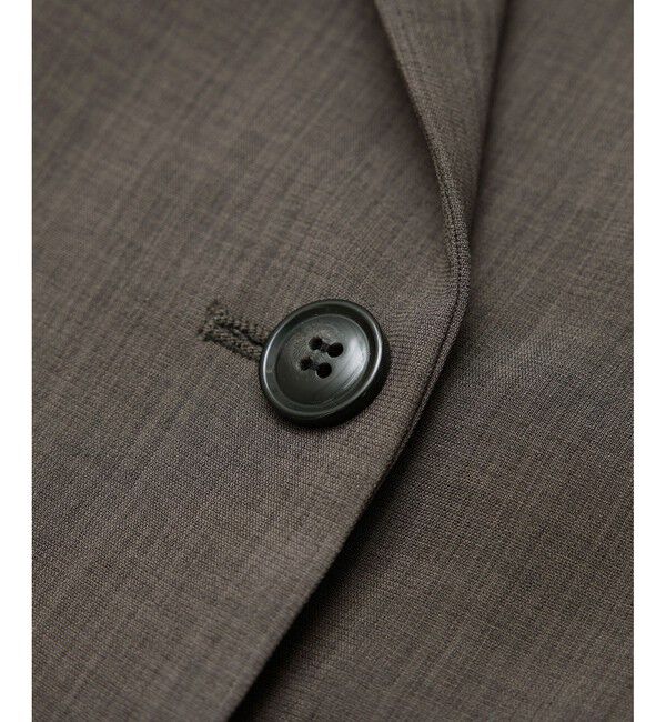 Rope&rsquo;Picnic「【接触冷感・UVカット・速乾】【リネンライク・シリーズ】シアーテーラードジャケット/セットアップ対応」|テーラードジャケット|