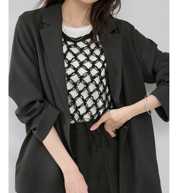 Rope&rsquo;Picnic「かぎ針ビスチェ&times;タンクトップセット」|ベスト・ジレ|