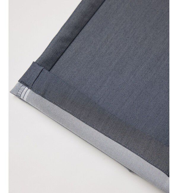 Rope&rsquo;Picnic「テンセルシャンブレータックワイドスラックス/通勤対応」|チノ|