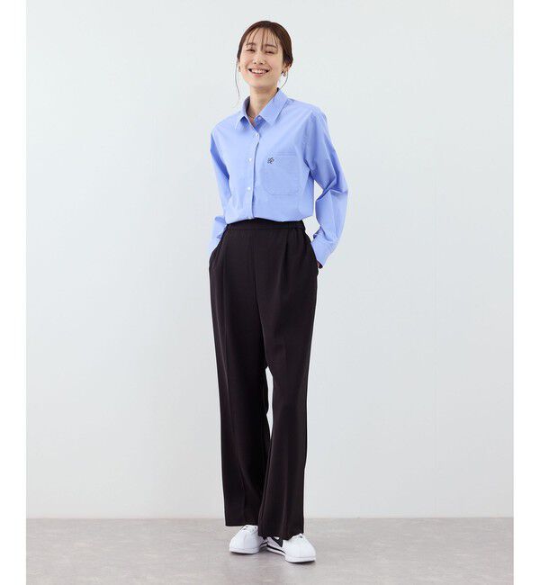 Rope&rsquo;Picnic「【WEB限定サイズ】美フレアカラーパンツ」|スラックス|