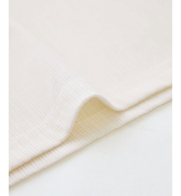 Rope&rsquo;Picnic「前後2WAY配色テレコリボンディテールトップス」|Tシャツ・カットソー|