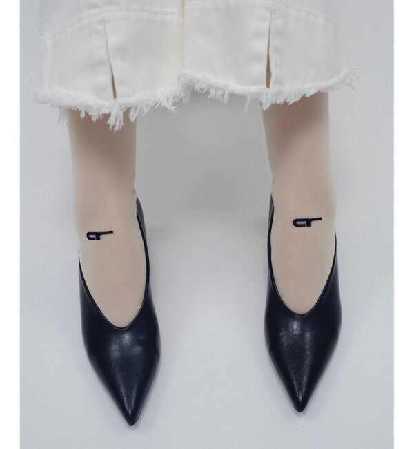 ADAM ET ROPE'「シアーハイソックス」|ソックス|