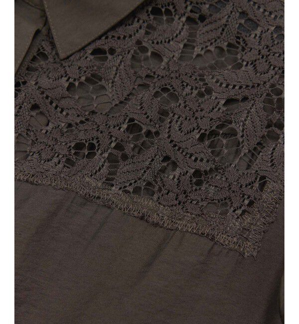 ADAM ET ROPE'「レイヤードシアーシャツ」|シャツ・ブラウス|