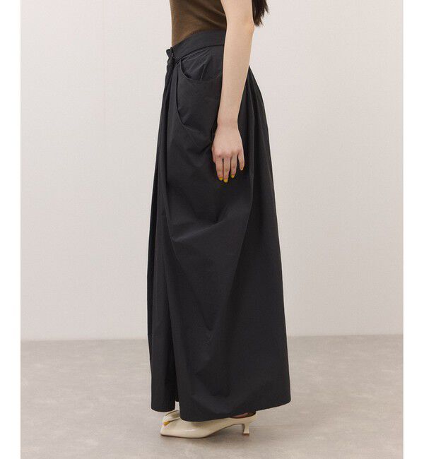ADAM ET ROPE'「ドレープコクーンスカート」|スカート|
