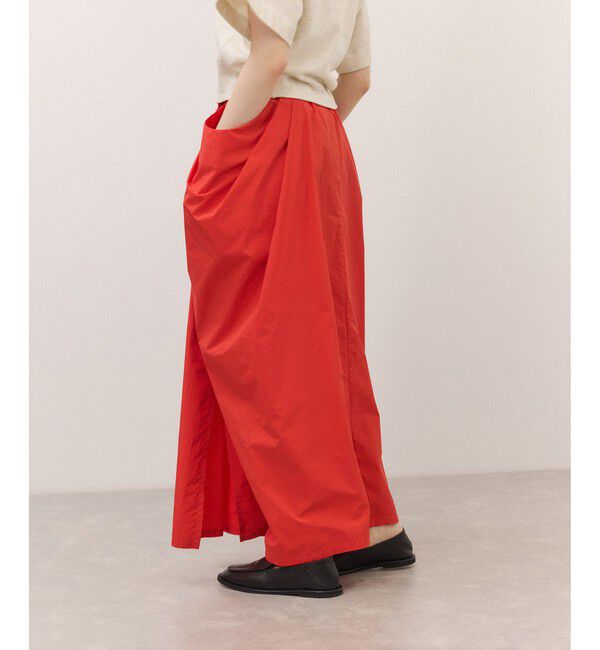 ADAM ET ROPE'「ドレープコクーンスカート」|スカート|