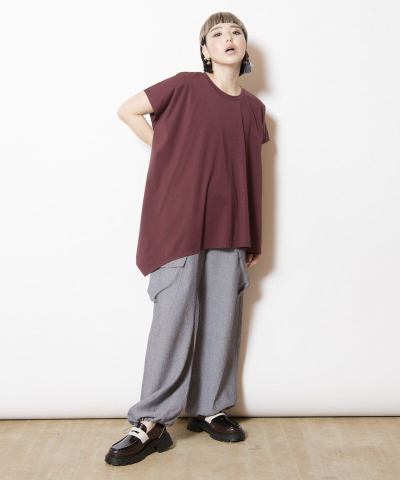  「フレアーTシャツ」|Tシャツ・カットソー|