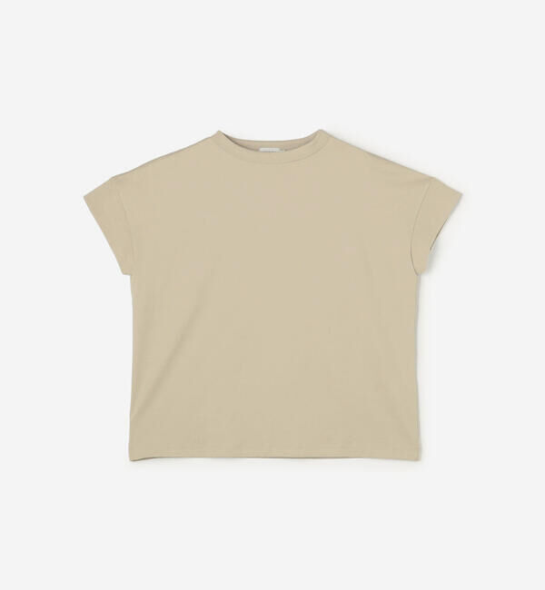 handvaerk「handvaerk | 60/2 ボトルネックTシャツ WOMEN」|Tシャツ・カットソー|WHITE系1