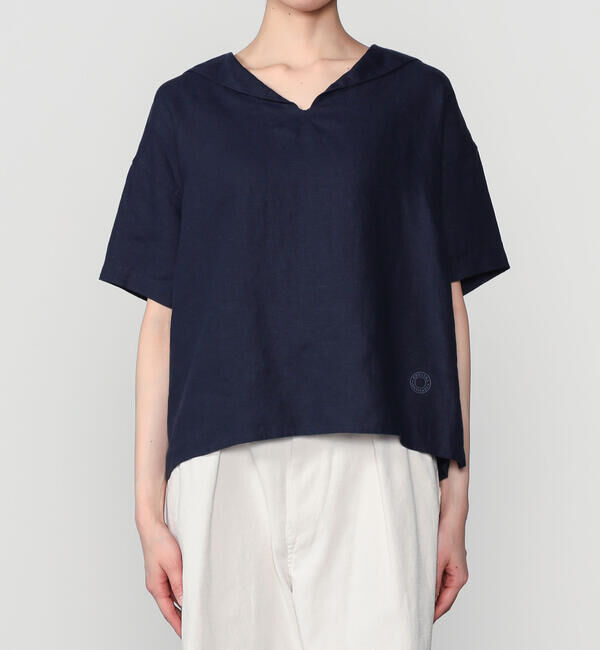 ORCIVAL「ORCIVAL | リネン 半袖セーラーシャツ WOMEN」|シャツ・ブラウス|