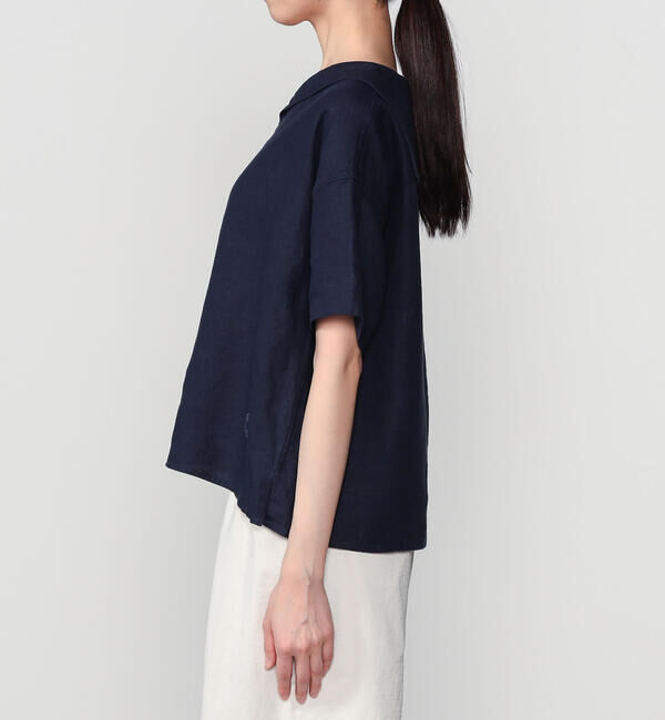 ORCIVAL「ORCIVAL | リネン 半袖セーラーシャツ WOMEN」|シャツ・ブラウス|