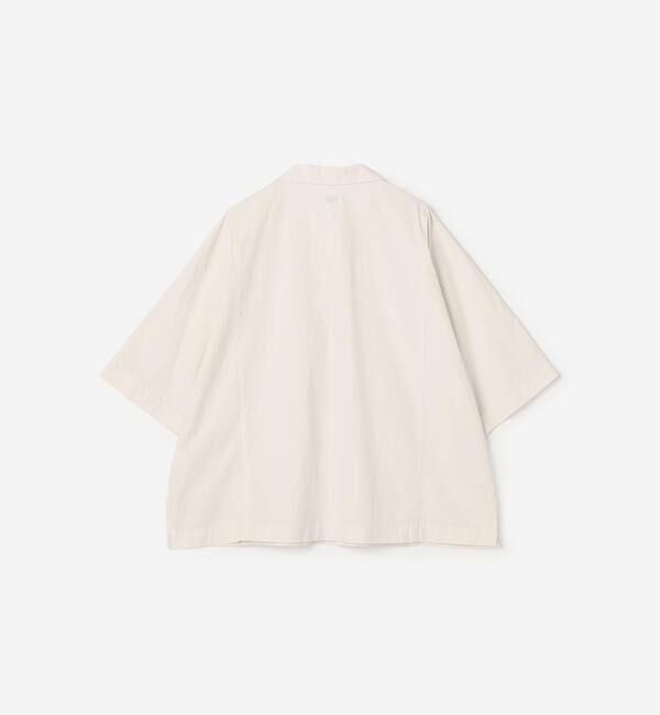 ORCIVAL「ORCIVAL | ガーメントダイ スキッパー半袖シャツ WOMEN」|シャツ・ブラウス|