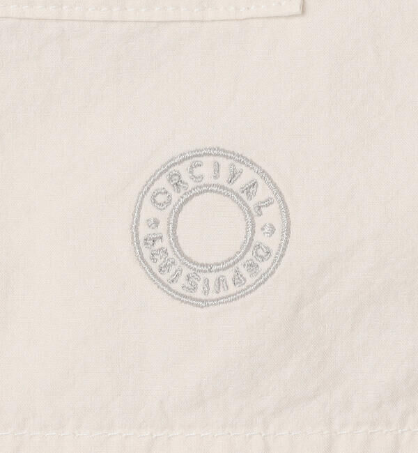 ORCIVAL「ORCIVAL | ガーメントダイ スキッパー半袖シャツ WOMEN」|シャツ・ブラウス|