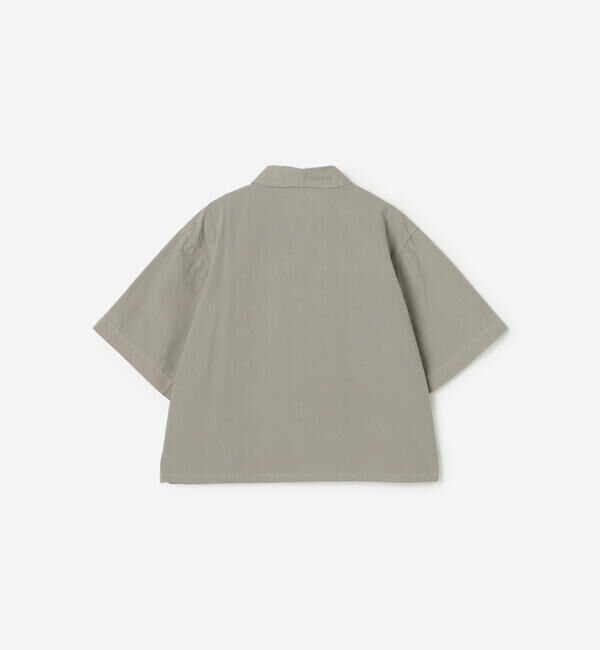 ORCIVAL「ORCIVAL | ガーメントダイ レギュラーカラー半袖シャツ WOMEN」|シャツ・ブラウス|