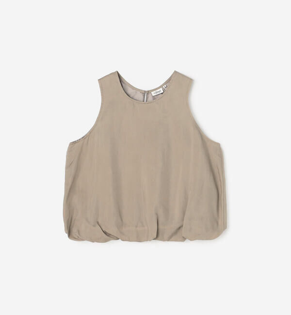 LE GLAZIK「LE GLAZIK | キュプラ ノースリーブシャツ WOMEN」|シャツ・ブラウス|