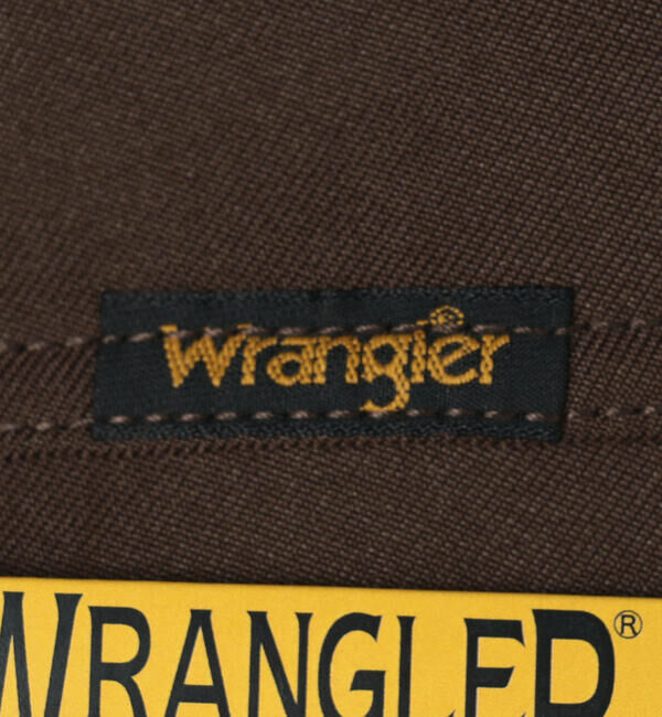  「Wrangler | 〈別注〉 WRANCHER ワイドスラックス BROWN MEN」|チノ|