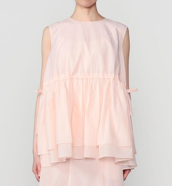  「eunoia | ノースリーブブラウス WOMEN」|シャツ・ブラウス|