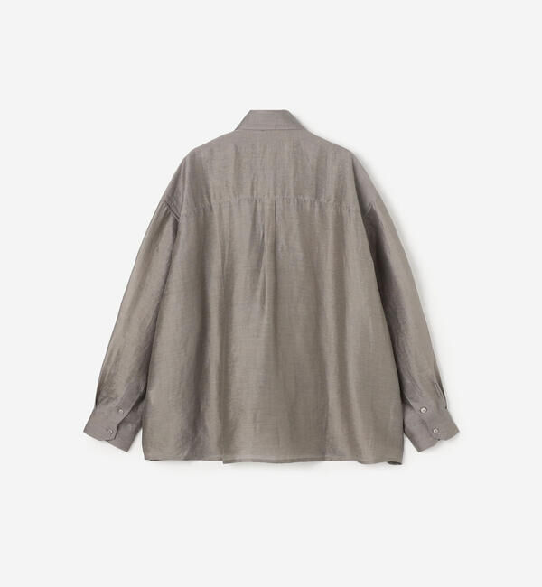  「eunoia | シアー オーバーサイズシャツ WOMEN」|シャツ・ブラウス|