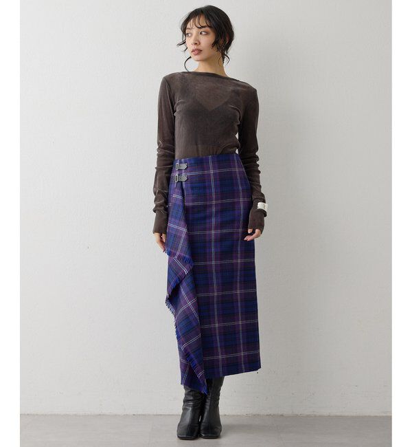  「フロッキーバックシャンカットソー」|Tシャツ・カットソー|