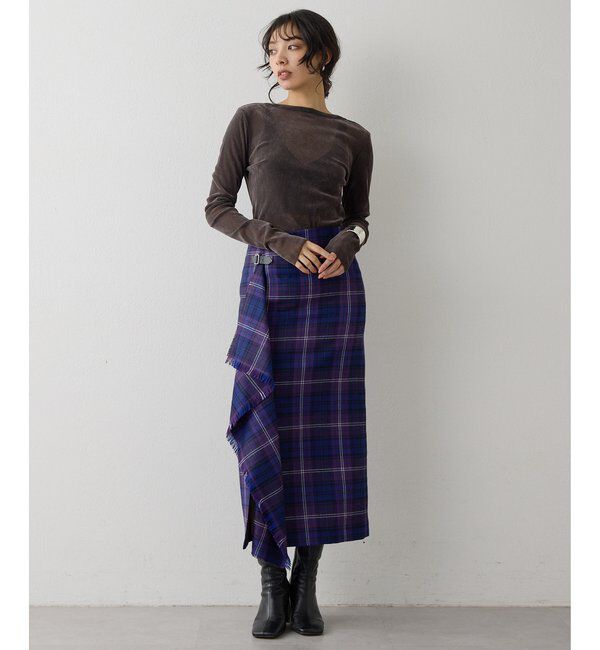  「フロッキーバックシャンカットソー」|Tシャツ・カットソー|