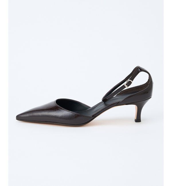 Hoaw.「【Hoaw.】エナメルポインテッドパンプス」|パンプス|