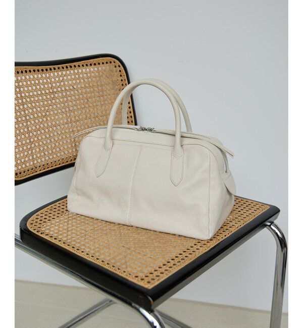 Hoaw.「【Hoaw.】ボウリングバッグ」|トートバッグ|オフホワイト