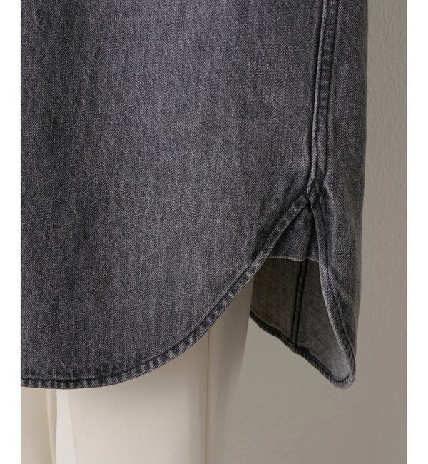  「コットンヘンプデニムオーバーシャツ」|シャツ・ブラウス|