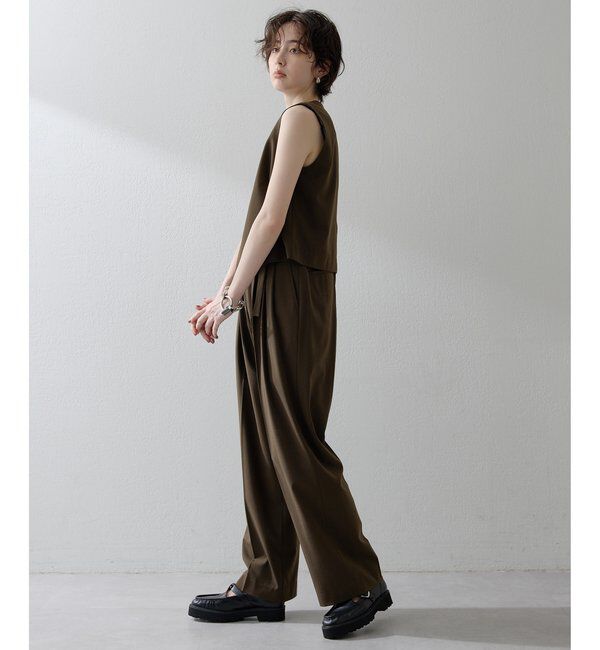 THE PAUSE「【THE PAUSE】トロサスペパンツ」|チノ|