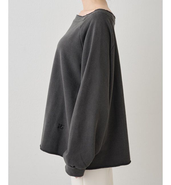  「オフショル裏毛プルオーバー」|Tシャツ・カットソー|