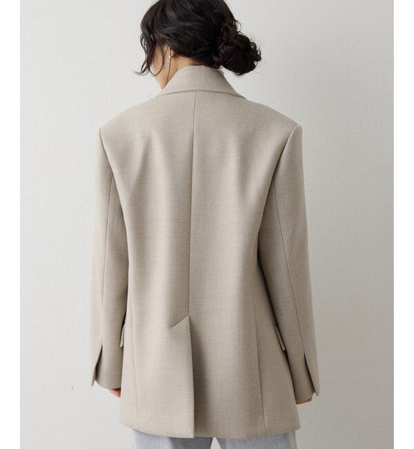  「ボンディングオーバージャケット」|テーラードジャケット|