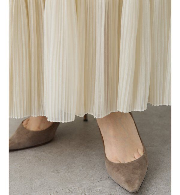  「オーガンジーティアードスカート」|スカート|