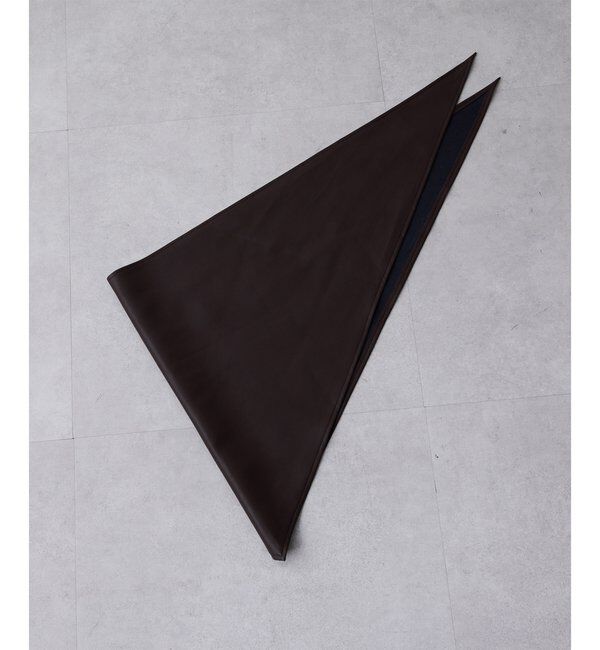 THE PAUSE「【THE PAUSE】フェイクレザースカーフ」|バンダナ・スカーフ|