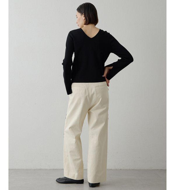  「2wayスムースプルオーバー」|ニット・セーター|