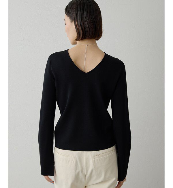  「2wayスムースプルオーバー」|ニット・セーター|