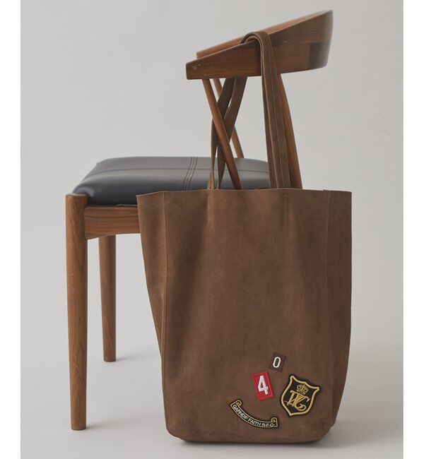  「スエードトートBAG」|トートバッグ|ブラウン