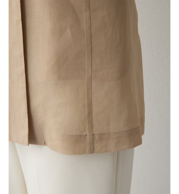 Drawing Numbers「【Drawing Numbers】コットンオーガンジーダブルジャケット」|テーラードジャケット|