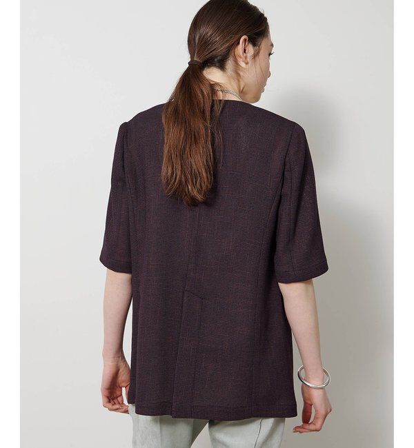 Drawing Numbers「【Drawing Numbers】カラミハーフスリーブジャケット」|その他|