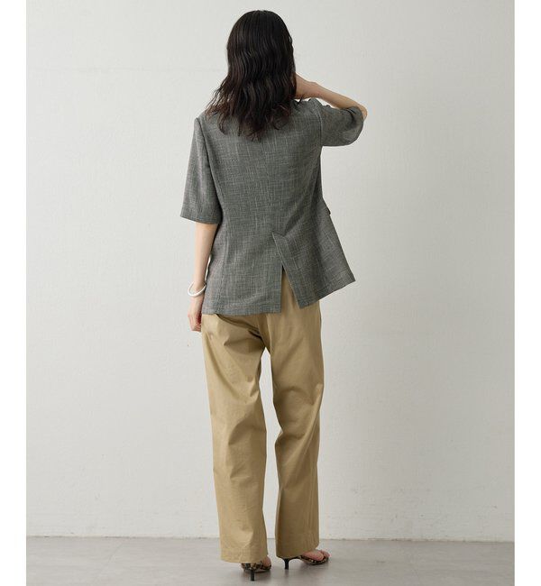 Drawing Numbers「【Drawing Numbers】カラミハーフスリーブジャケット」|その他|