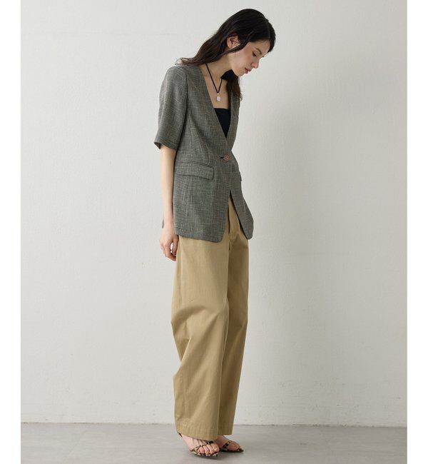 Drawing Numbers「【Drawing Numbers】カラミハーフスリーブジャケット」|その他|