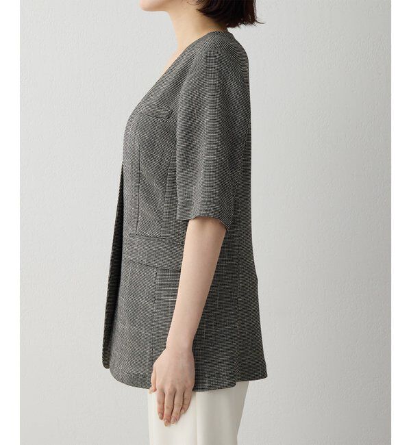 Drawing Numbers「【Drawing Numbers】カラミハーフスリーブジャケット」|その他|