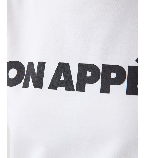  「【Drawing Numbers】ボナペティプリントTシャツ」|Tシャツ・カットソー|