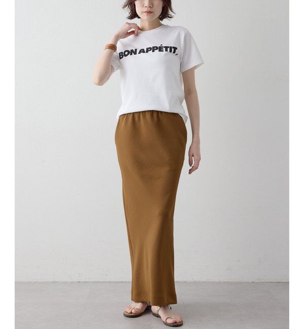  「【Drawing Numbers】ボナペティプリントTシャツ」|Tシャツ・カットソー|