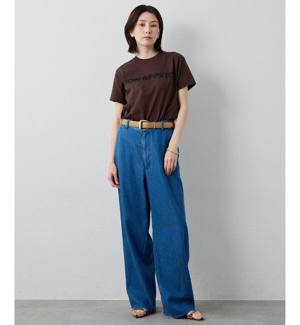  「【Drawing Numbers】ボナペティプリントTシャツ」|Tシャツ・カットソー|