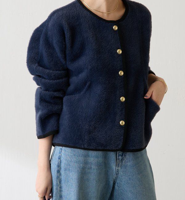  「ミニシャギーカーディガン」|ニット・セーター|