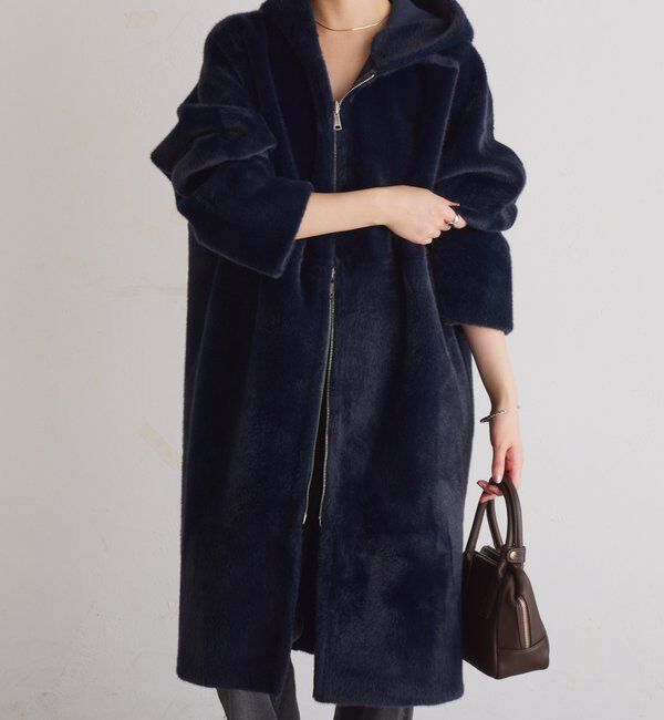  「リバーシブルフェイクファーコート」|その他|