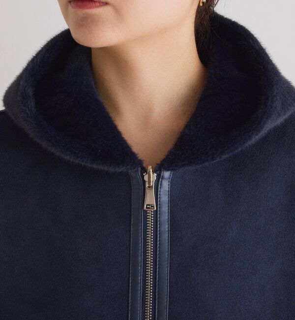  「リバーシブルフェイクファーコート」|その他|