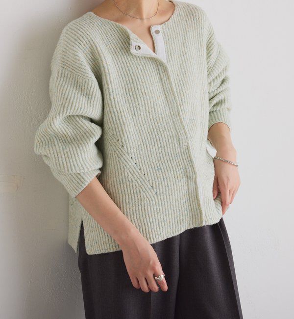  「ラメノット2WAYニット」|ニット・セーター|