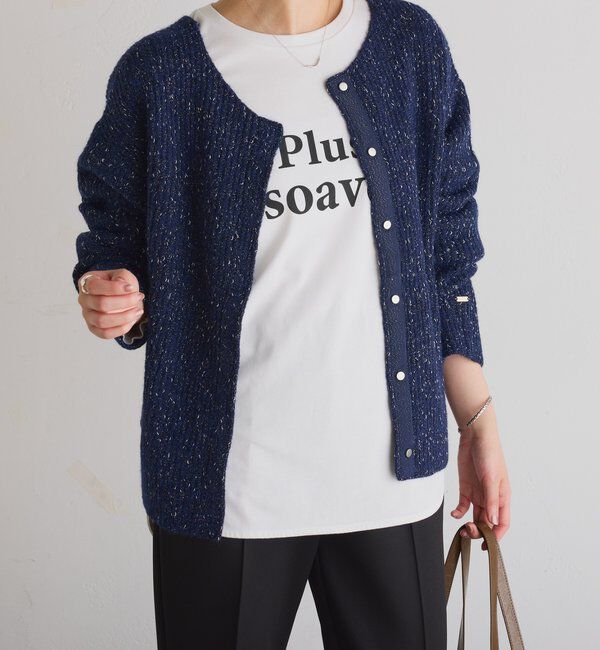  「ラメノット2WAYニット」|ニット・セーター|