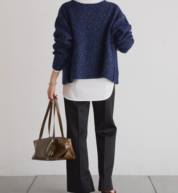  「ラメノット2WAYニット」|ニット・セーター|