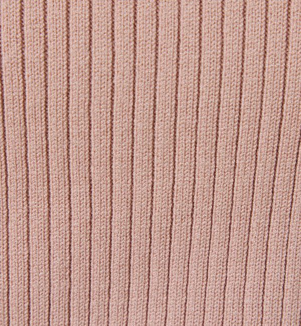  「深スクエアリブニット」|ニット・セーター|